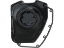 Harley Davidson Dyna [2001-2017]-Coperchio dell'albero da cammello per gemello camere nero-1