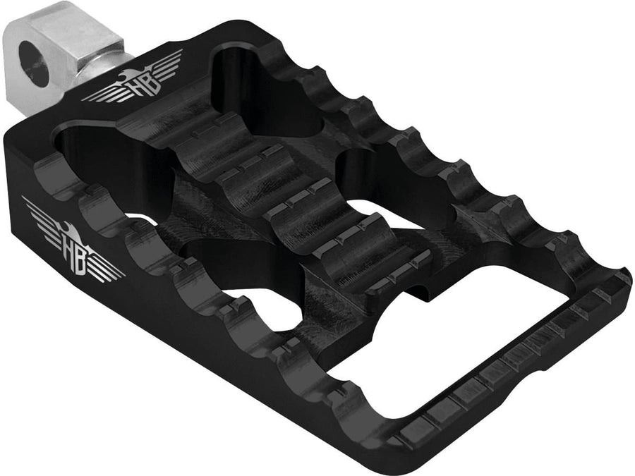 Harley Davidson Softail [2018-2025] -mx v1 repose-pieds anodisée noire