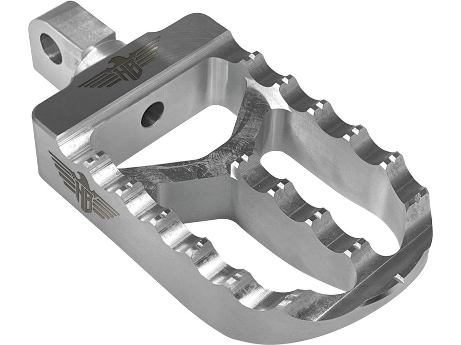 Harley Davidson Softail [2018-2025]-MX V2 Foundation Silver Anodized