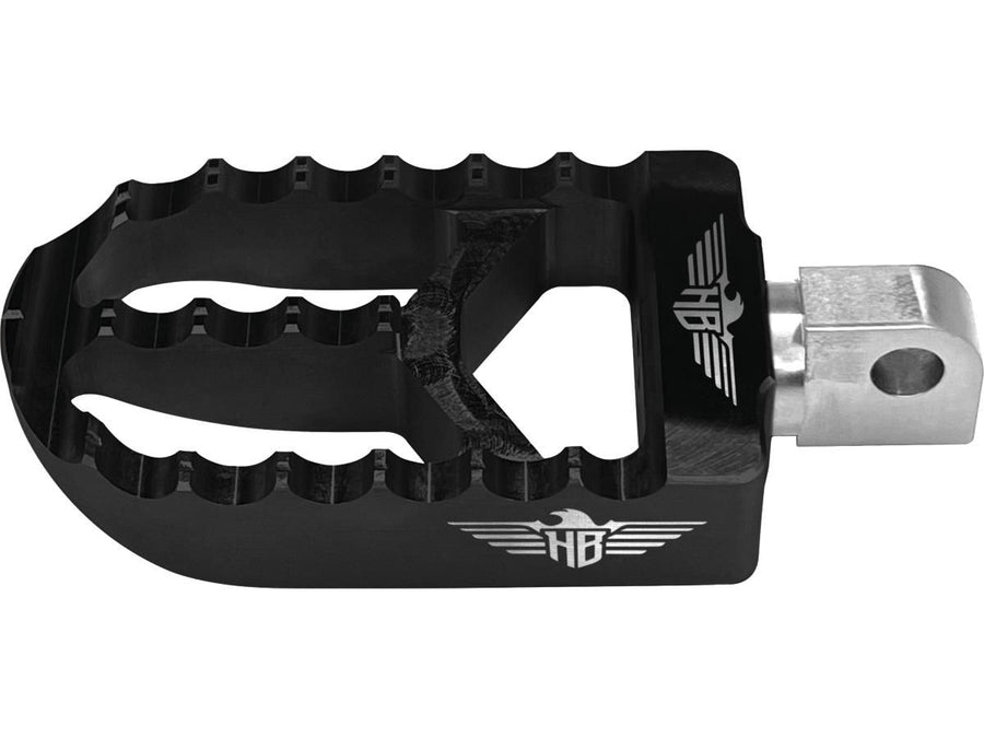 Harley Davidson Sportster [1991-2020]-MX V2 footrests black anodized