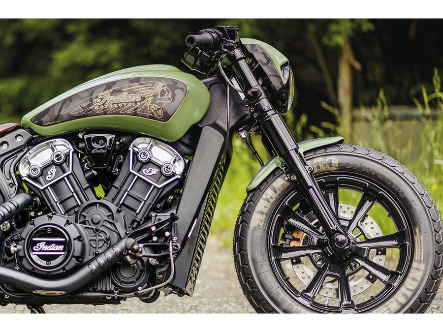 Harley Davidson Indian Scout [2015-2024] -old Foglio di protezione delle ruote anteriori della scuola
