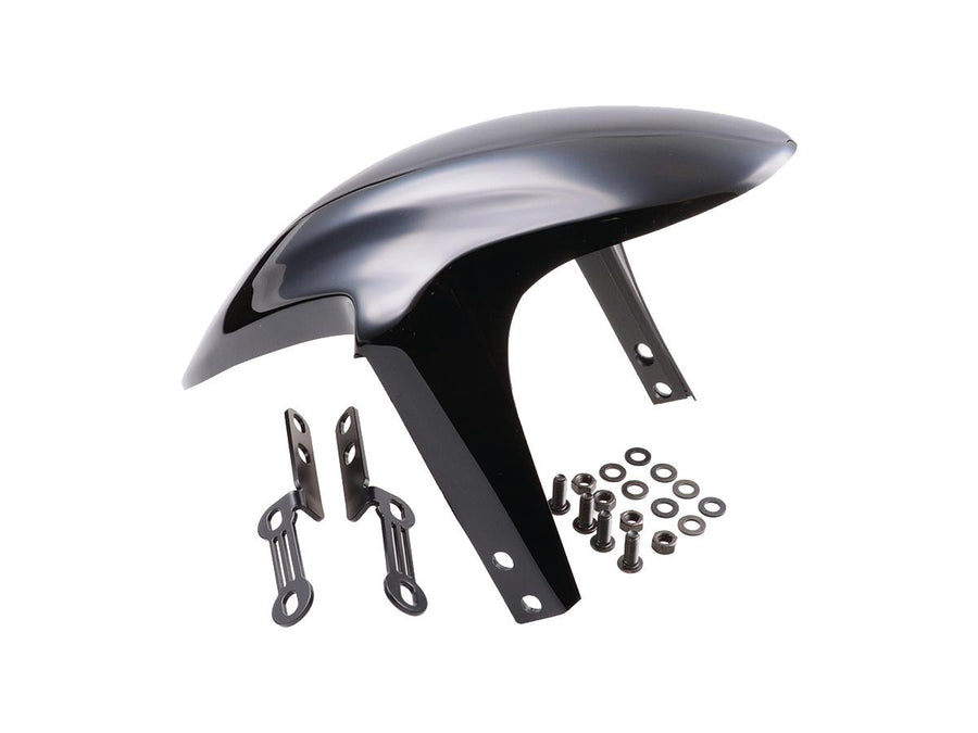 Harley Davidson FXLRS [2020-2024]-Custom V1 Foglio di protezione della ruota anteriore Gloss Black 19 "