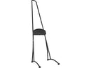 Harley Davidson Dyna Note [2006-2017]-Very high Sissy bar with upholstered black-3