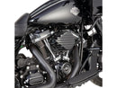 Harley Davidson Dyna [2000-2017] – Gerippter Luftfilter Schwarz Eloxiert-7