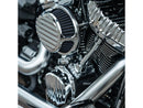 Harley Davidson Dyna [2000-2017]-Filtro ad aria Lamella Plited Crome-7