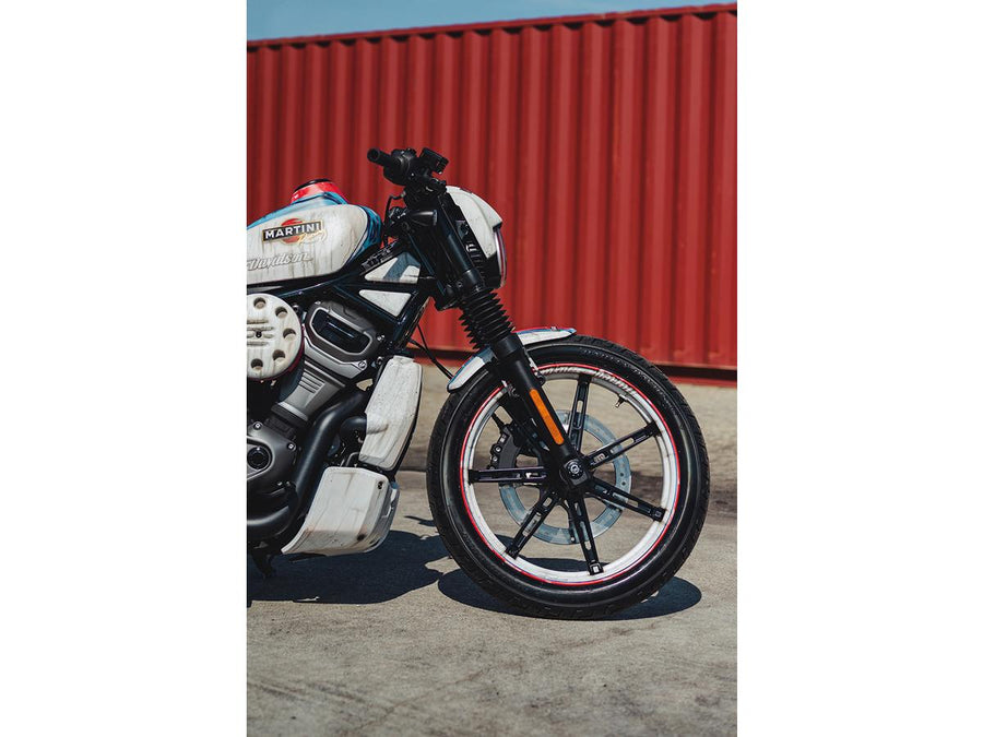 Harley Davidson Nightster RH975 [2022-2024] -old Foglio di protezione della ruota anteriore Black