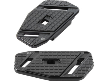 Harley Davidson Touring [1985-2025] -Speedliner Pédiatric Food Boards Black Anodisé - 0