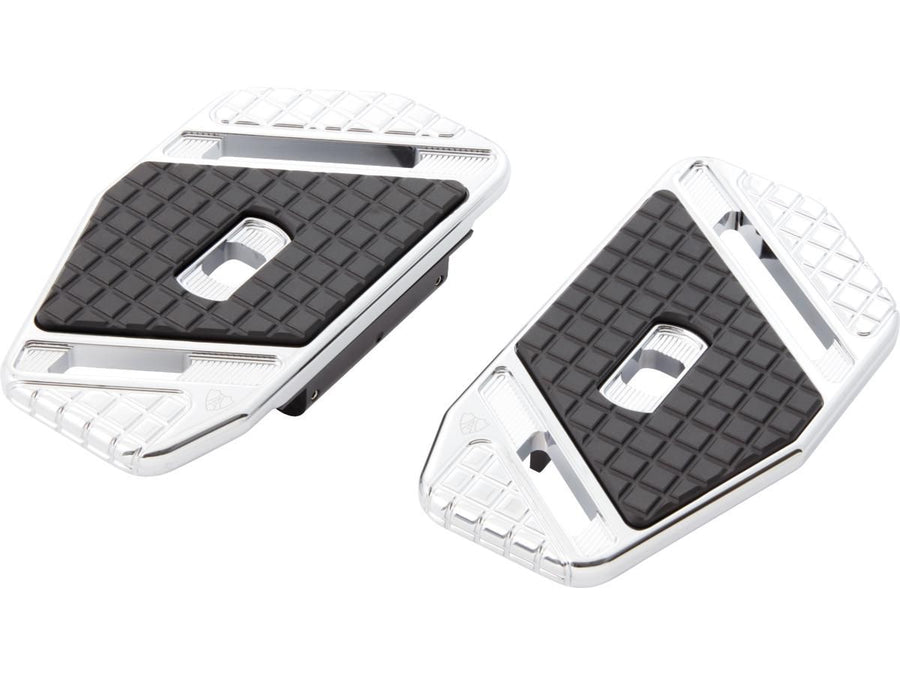 Harley Davidson Touring [1985-2025] -Speedliner Passenger Treadmear Chrome