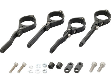 Harley Davidson - Hauts-phares réglables CNC 41 mm Fork Mounting Black