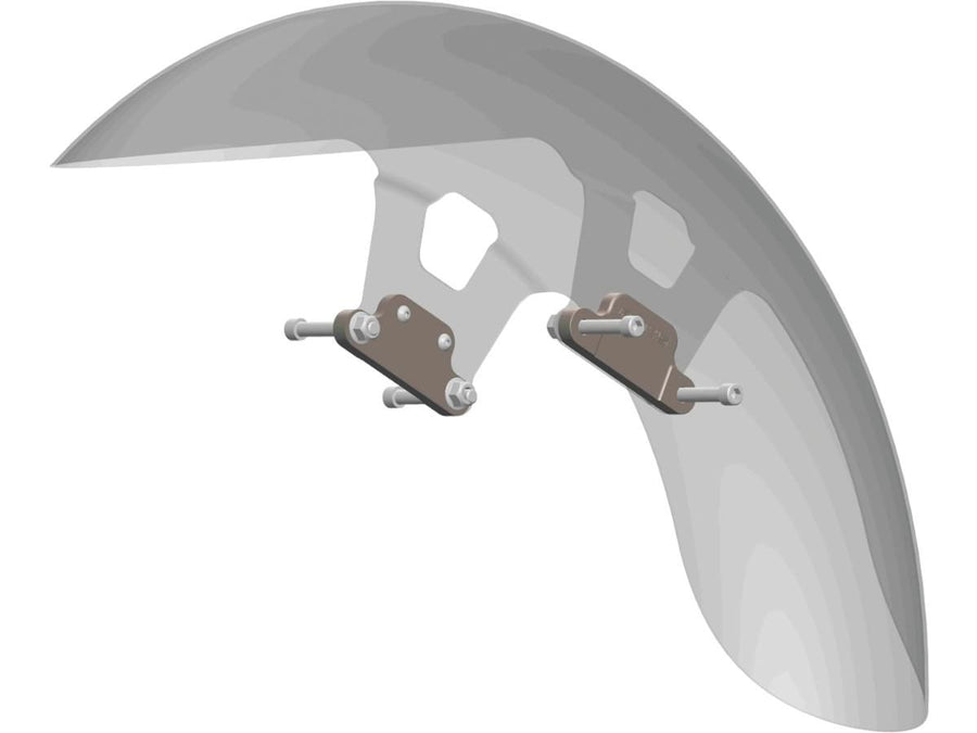 Harley Davidson Touring [1987-2024]-Street-Cut 21 "Foglio di protezione in acciaio nella parte anteriore per
