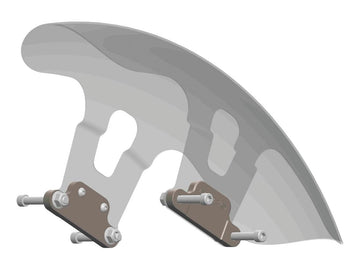Harley Davidson Touring [1987-2024] -Shorty 21 "Steel Front Wheel Protection Fiche pour - 0