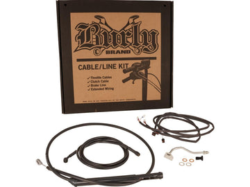 Harley Davidson Touring [2021-2024] -15 "barra di scavatore set di cavi nero addominali