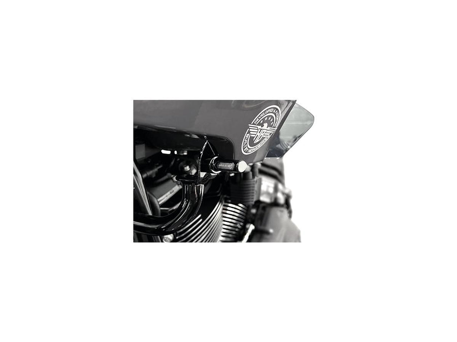 Harley Davidson Fxlrst [2022-2025]-Micro ST Series LED blinker, anodized black