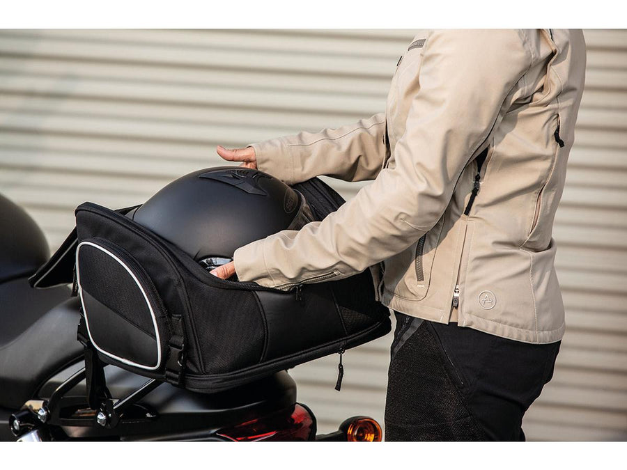 Harley Davidson-Route 1 Weekender backrest luggage pocket black