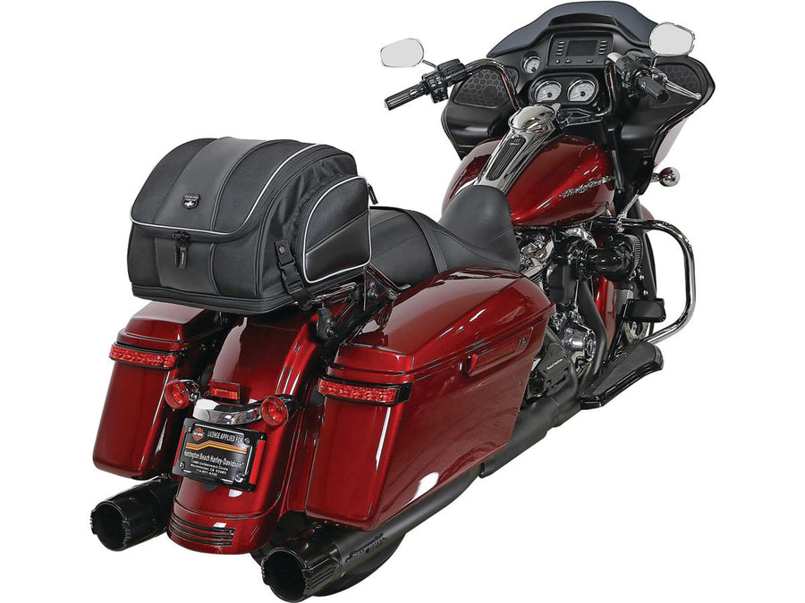 Harley Davidson-Route 1 Weekender backrest luggage pocket black