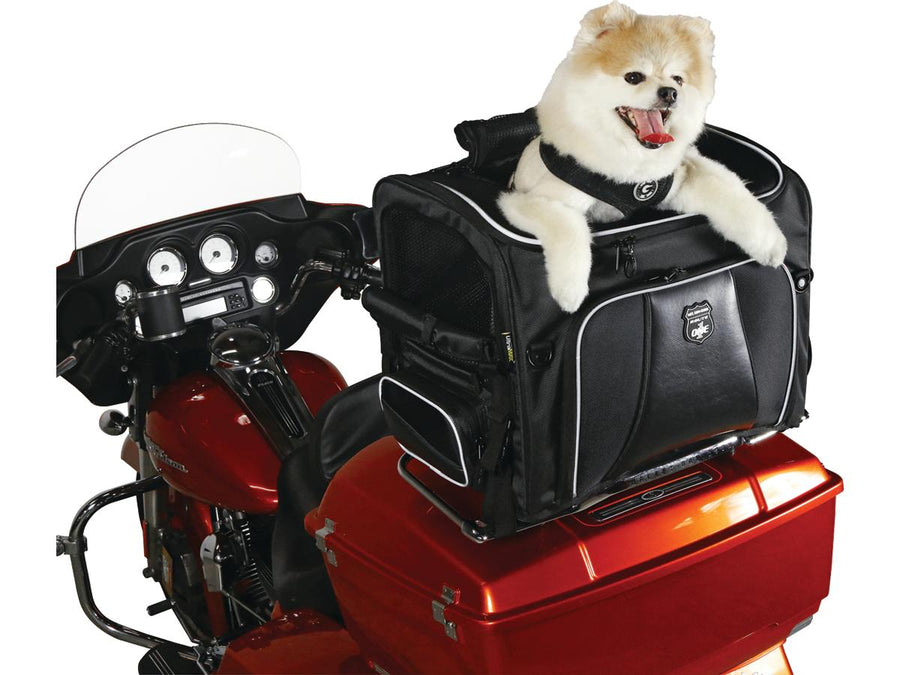 Harley Davidson – Route 1 Rover Haustierträger Schwarz