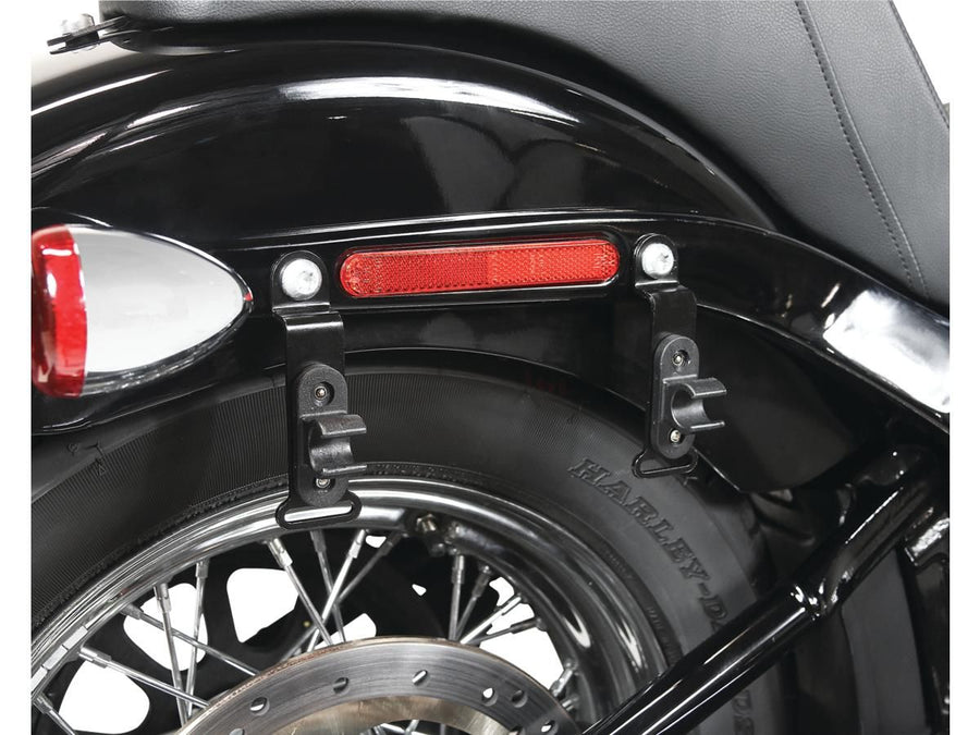 Harley Davidson Softail [2000-2017] -ROUTE 1 Road Trip Saddlebags Black