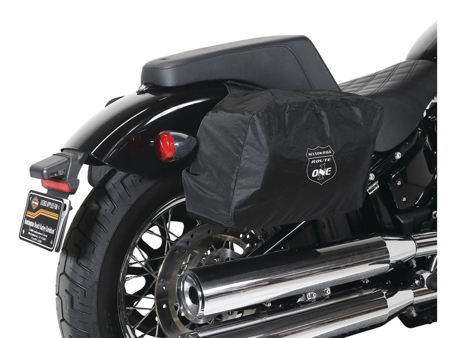 Harley Davidson Softail [2000-2017] -ROUTE 1 Road Trip Saddlebags Black