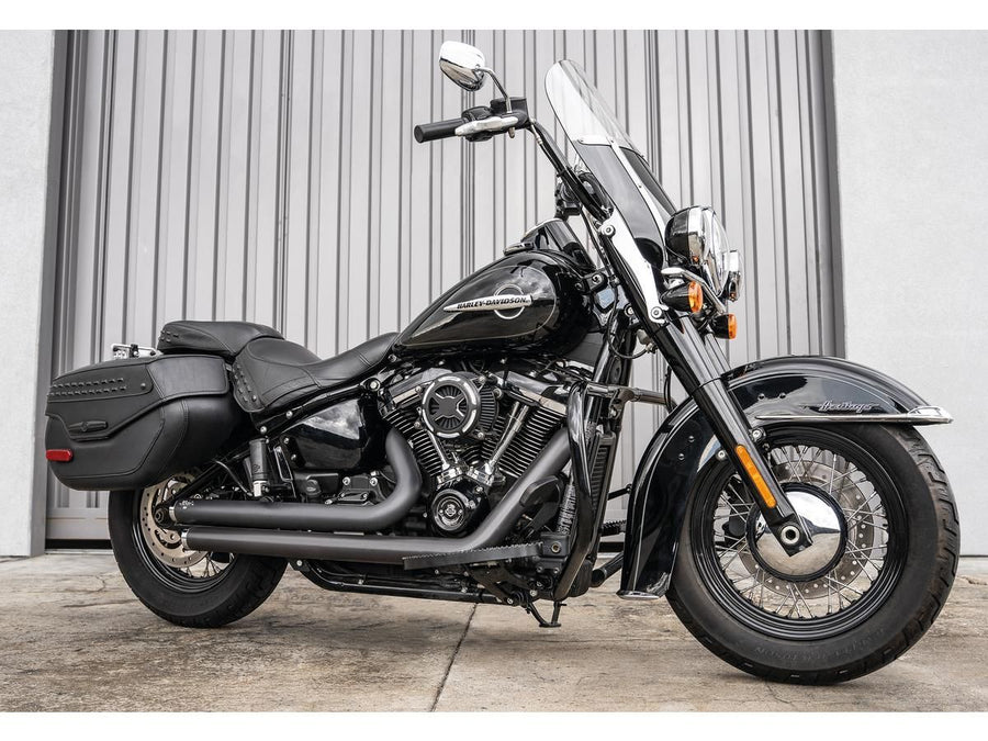 Harley Davidson FLSL [2018-2021] -mx de style alimentation en satin noir