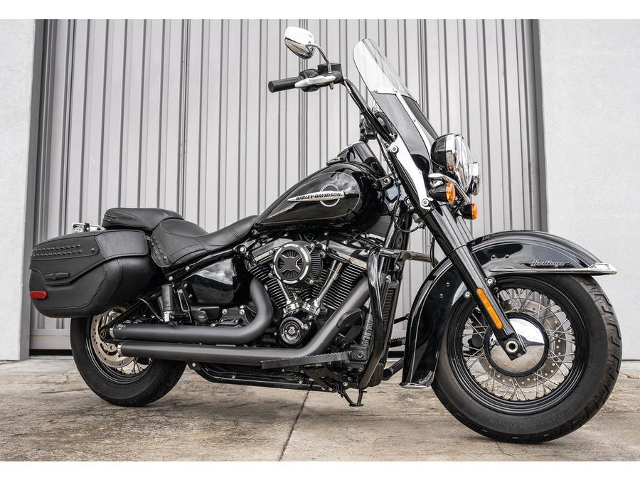 Harley Davidson FLSL [2018-2021] -mx de style alimentation en satin noir