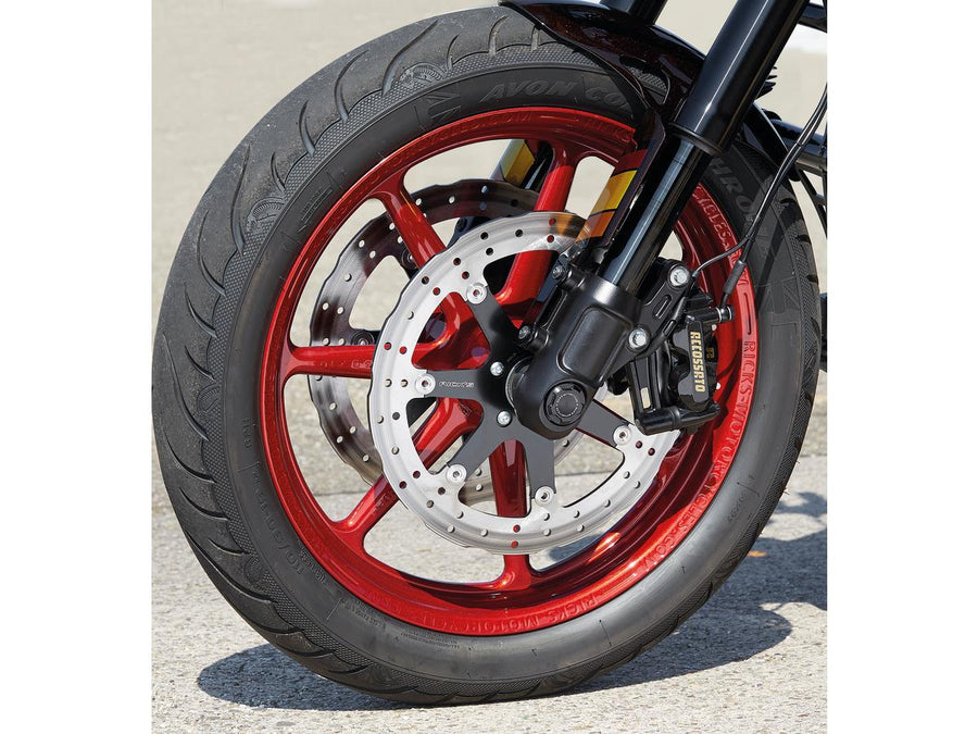 Harley Davidson Softail [2007-2025]-Club Style Radial brake saddle adapter for 292