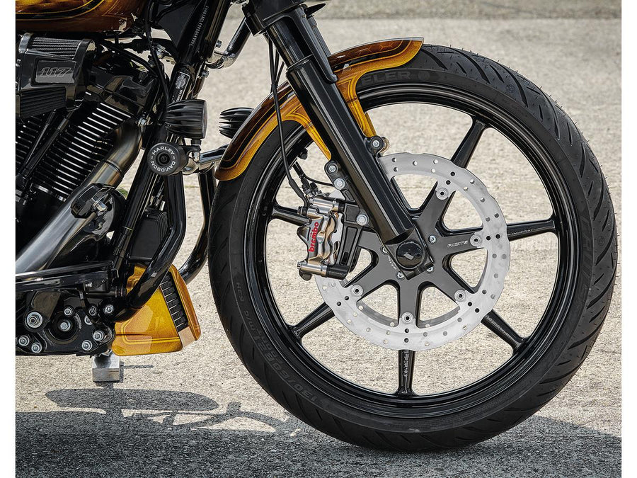 Harley Davidson Softail [2007-2025] – Club Style Radial Bremszangenadapter für 330 mm