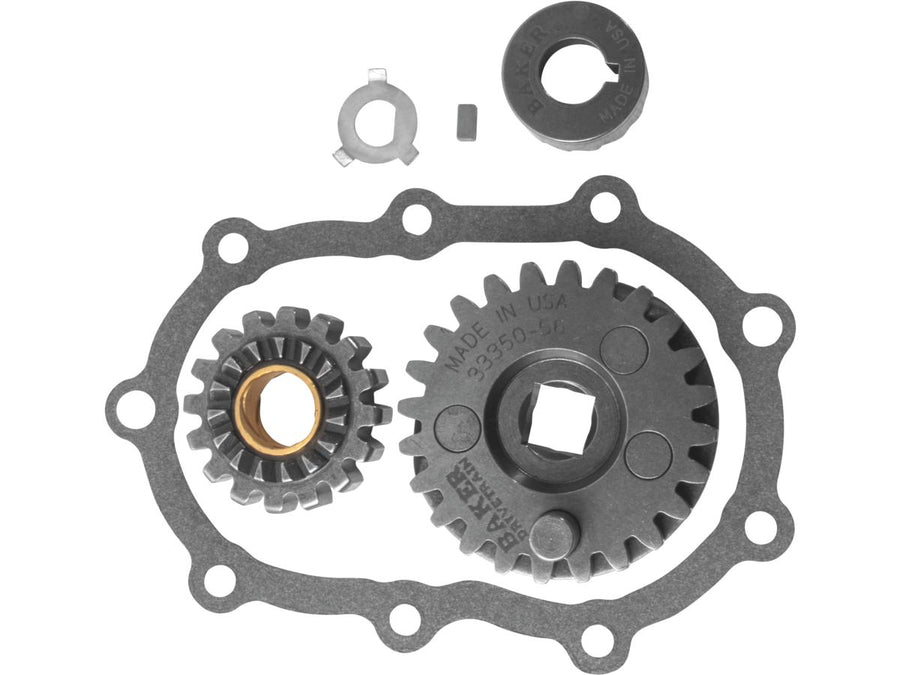 Harley Davidson Knucklehead [1936-1947]-Classic kicker gears