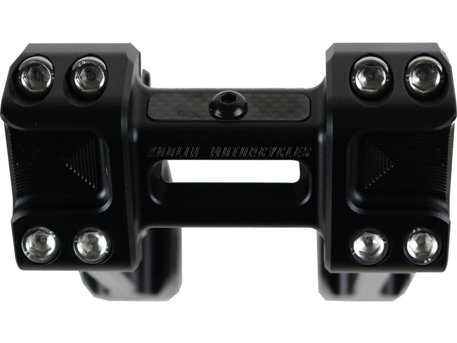 Harley Davidson Sportster [1985-2020]-6 "Universal Fastback Risers black anodized