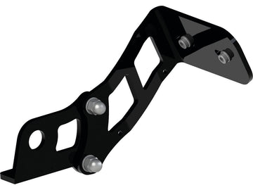 Harley Davidson Dyna [2006-2007] -Middle Pro Porta di licenza laterale Nero
