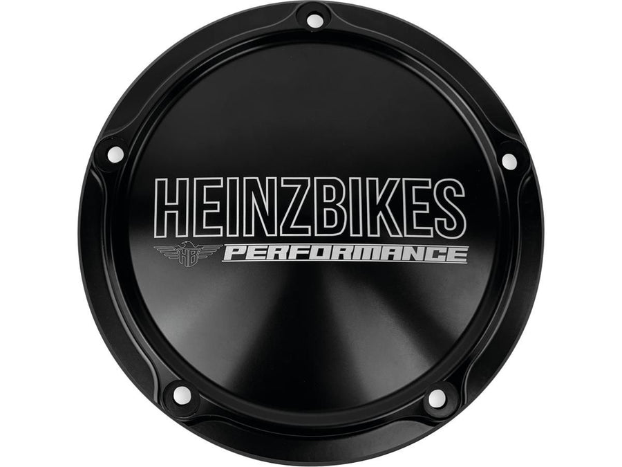 Harley Davidson Dyna [1999-2017] – Performance Derby Abdeckung 5-Loch Glanz Schwarz
