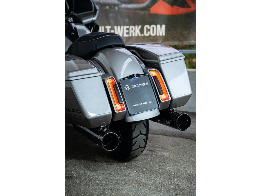 Harley Davidson FLHXSE [2023-2024] – Mittig montierte Kennzeichenhalterung