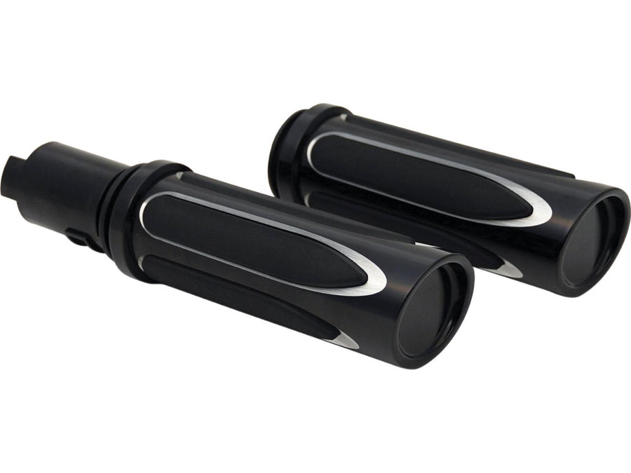 Harley Davidson Flhxse [2023-2025]-Deep Cut Comfort handles black 1 "Gas train by