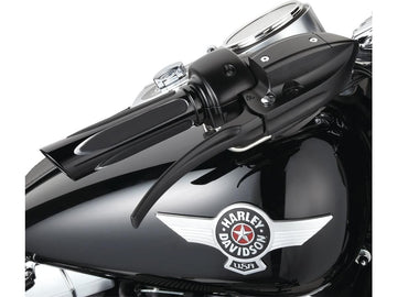 Harley Davidson Flhxse [2023-2025]-Deep Cut Comfort handles black 1 "Gas train by - 0
