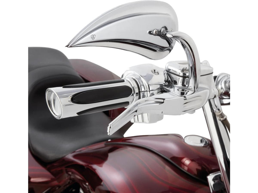 Harley Davidson FLHXSE [2023-2025] – Deep Cut Komfortgriffe Chrom 1" Gaszug per Draht