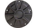 Harley Davidson Dyna [1999-2017]-10-gauge derby cover black anodized-1