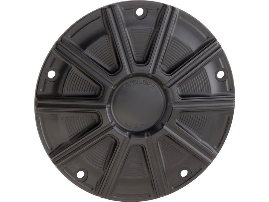 Harley Davidson Dyna [1999-2017]-10-gauge derby cover black anodized