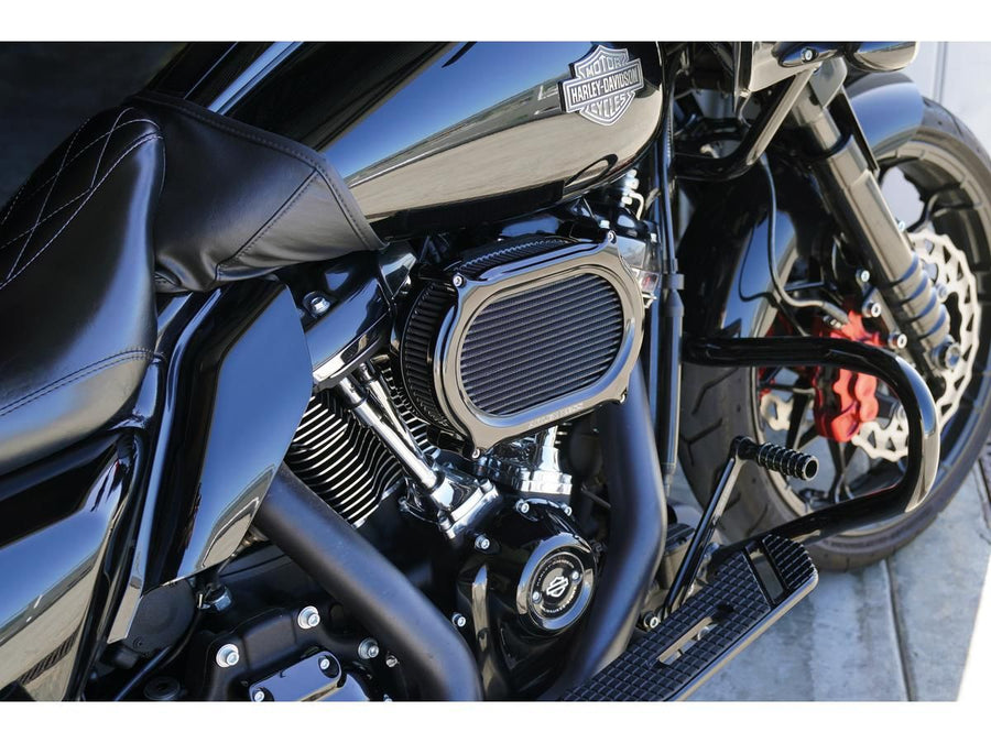 Harley Davidson FLFBS 114 [2018-2020] -stage 2 Filtre d'air de mise à niveau ovale noir