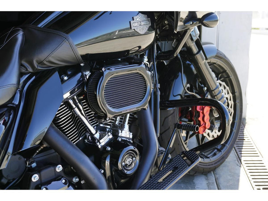 Harley Davidson FLFBS 114 [2018-2020] -stage 2 Filtre d'air de mise à niveau ovale noir
