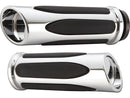 Harley Davidson Sportster [1976-2020]-Deep Cut Comfort handles Chrom 1 "Gas trains-3