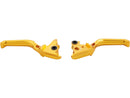 Harley Davidson Touring [2017-2020]-Method hand lever gold anodized hydraulic-7