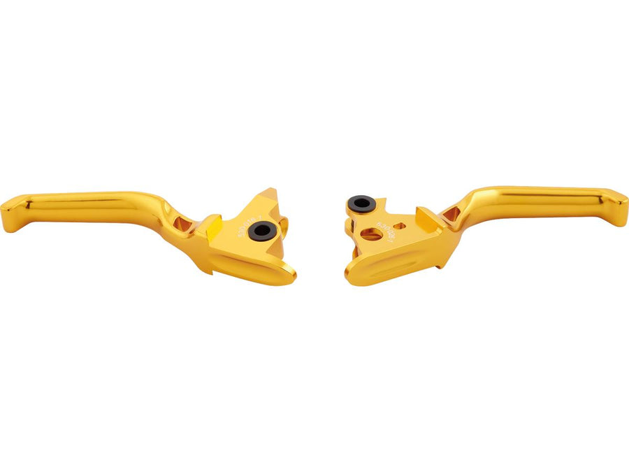 Harley Davidson Touring [2017-2020]-Method hand lever gold anodized hydraulic