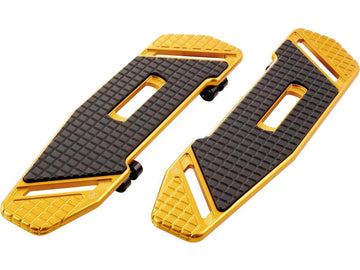 Harley Davidson Touring [1985-2025] -Speedliner's Driver's Represt Gold Anodisé
