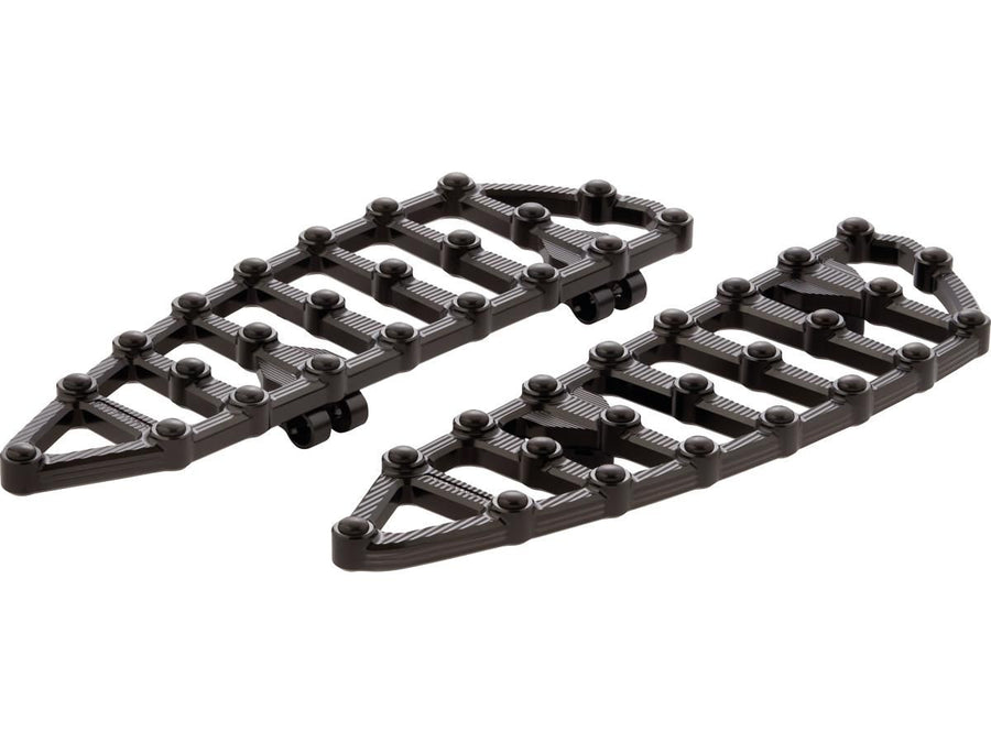 Harley Davidson FLSL [2018-2021]-MX driver's footrest black anodized