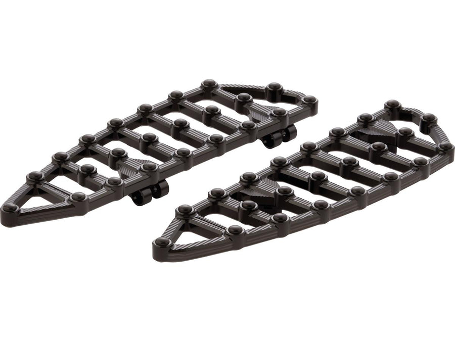 Harley Davidson FLSL [2018-2021]-MX driver's footrest black anodized