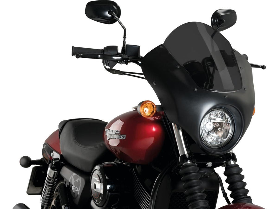 Harley Davidson Street [2015-2020]-Dark Night half-cladding without bracket and