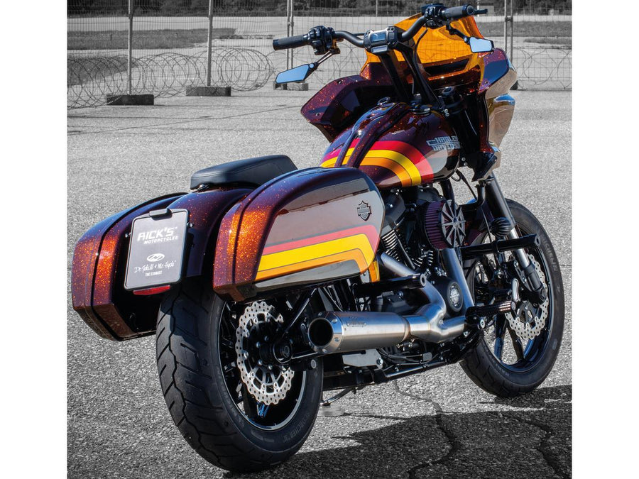 Harley Davidson FLSL [2018-2021] – Club-Style Sturzbügel Breite: 720 mm Schwarz