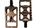 Harley Davidson Sportster [1991-2020] – MX V1 Fußrasten Bronze Eloxiert-2