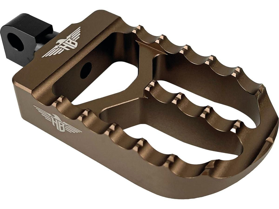 Harley Davidson Softail [2018-2025]-MX V2 footrest bronze anodized