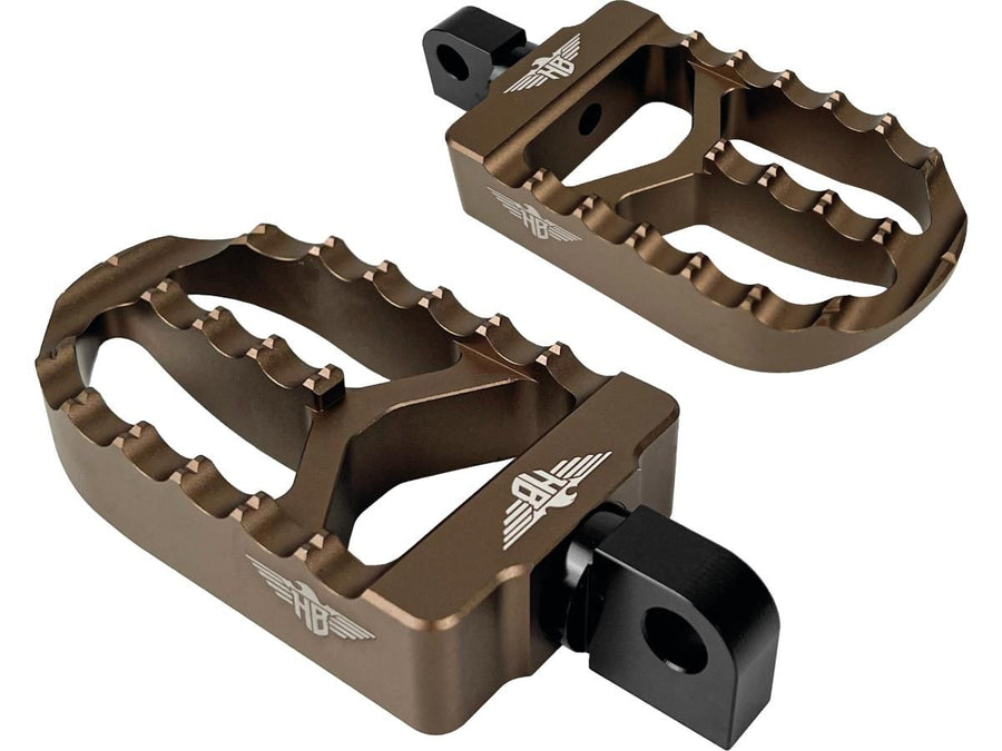 Harley Davidson Softail [2018-2025]-MX V2 footrest bronze anodized