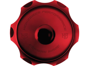 Harley Davidson Sportster [1996-2020]-powerful ventilated fuel lid red - 0